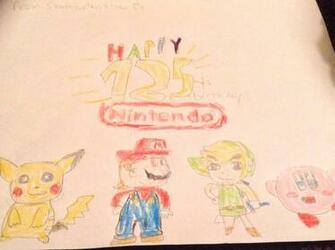 Happy 125th BirtHDay Nintendo By Shadowmariostar54