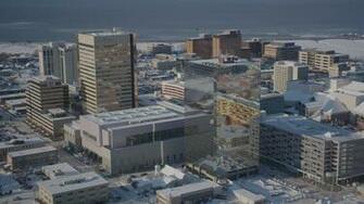 4k Stock Footage Aerial Videos Tilting Down On Snow Covered