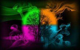 Wallpaper Colorful Smoke By Meronol