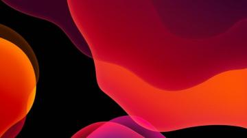 Wallpaper Ios iPados Abstract Dark Wwdc 4k Os