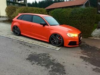 Audi Rs3 8v Tuning Wide Body Kit And Lowered Suspension By