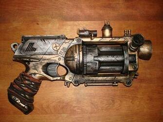 Steampunk Image Gun HD Wallpaper And Background Photos