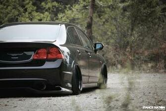 Stanced Flush Honda Civic Sedan
