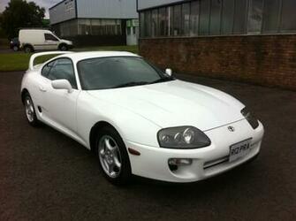 Supra Stock Toyota Wallpaper Red White