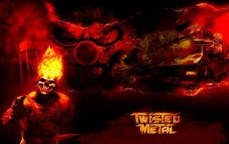 Twisted Metal Black Wallpaper