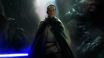 Rey Star Wars Artwork 1440p Resolution Wallpaper HD