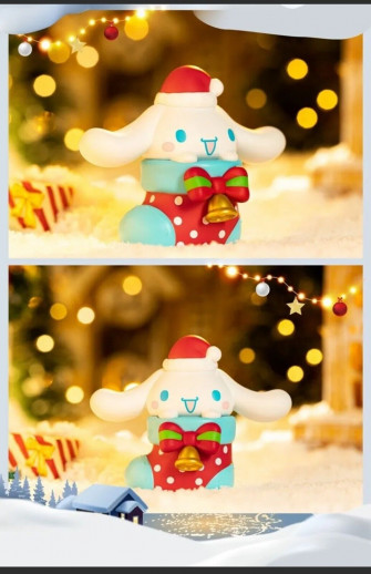 Top Toy Sanrio Christmas Tree Gift Set Figures New Kuromi My