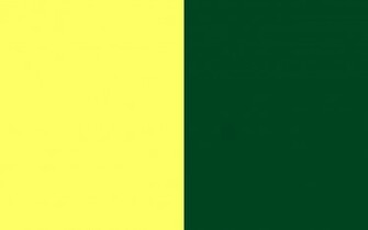 Unmellow Yellow And Up Forest Green Two Color Background