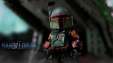 Lego The Mandalorian 4k Ultra HD Wallpaper Background Image