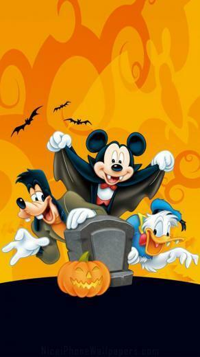 Disney Halloween iPhone Plus Wallpaper And Background