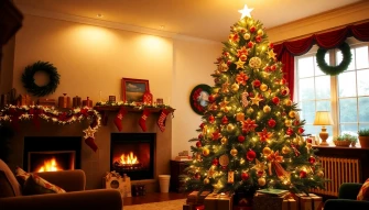 Big Christmas Tree Wallpaper