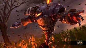 Desktop Wallpaper Heroes Of Newerth Hon Scarecrow Lodestone Skin