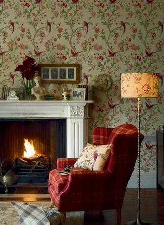 Summer Palace Cranberry Wallpaper Pictures