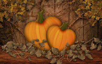 Fall Scenes Wallpaper With Pumpkins Kensaunders Deviantart