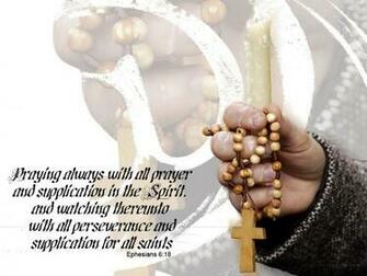 Rosary Prayer Wallpaper Christian And Background