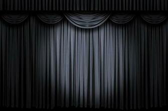 HD Picture Material Black Curtain Light Stage