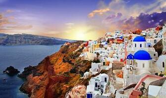 Best Santorini Wallpaper