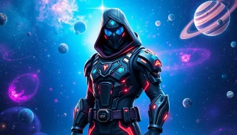 Fortnite Galaxy Skin Wallpaper