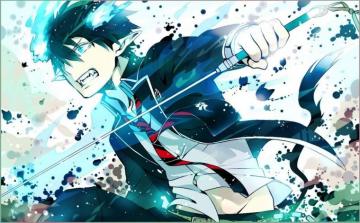 Anime Wallpaper Rin Okumura Blue Exorcist
