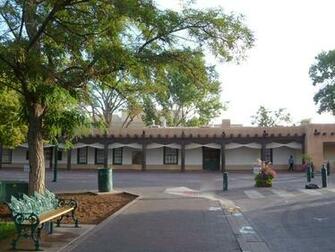 Plaza New Mexico Santa Fe Governors Palace Wallpaper