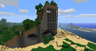 Minecraft Stuff Desktop Wallpaper