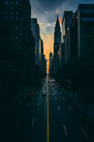 Urban Street Wallpaper Top Background