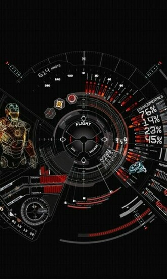 Iron Man Suit Galaxy S2 Wallpaper