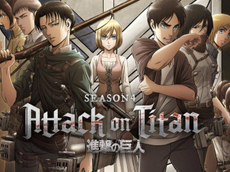 Iconic Characters From Attack On Titan Season Wallpaper