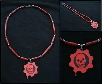 Gears Of War Crimson Omen Necklace By Rebelats