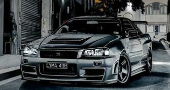 Nissan Gtr R34 W Background Lautent Martel24 Draw To Drive
