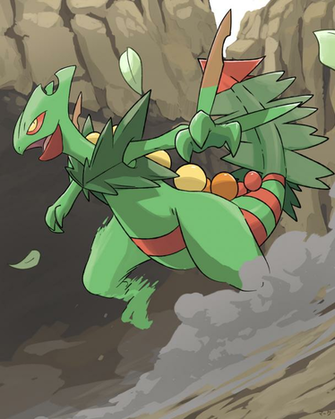Pokemon Mega Sceptile By Mark331