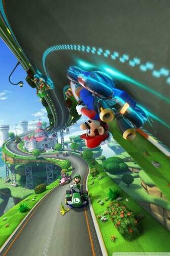 Mario Kart Game 4k HD Desktop Wallpaper For Ultra