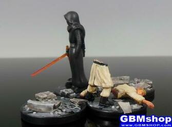 Star Wars Miniature Mini Diorama Imperial Assault Kylo Ren Vs Jedi