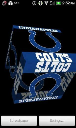 Bigger Colts Live Wallpaper Pro For Android Screenshot