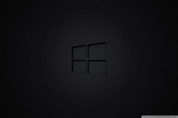 Windows Black Ultra HD Desktop Background Wallpaper For 4k UHD