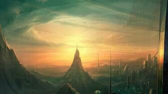 Future Vision Landscape Cityscape HD Wallpaper Hq Desktop