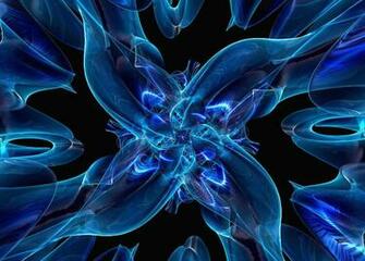 Blue Abstract Wallpaper Background Theme Desktop