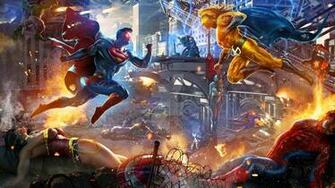 Superman Vs Sentry 5k Wallpaper HD Artist 4k