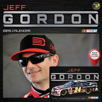 Jeff Gordon Home Wall Calendar