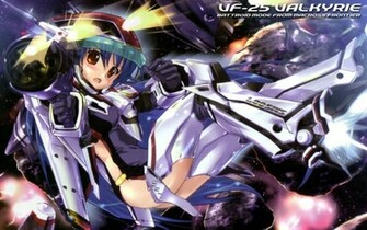 Gun Vf 25s Battroid Mode Ranka Lee Anime Macross HD Wallpaper