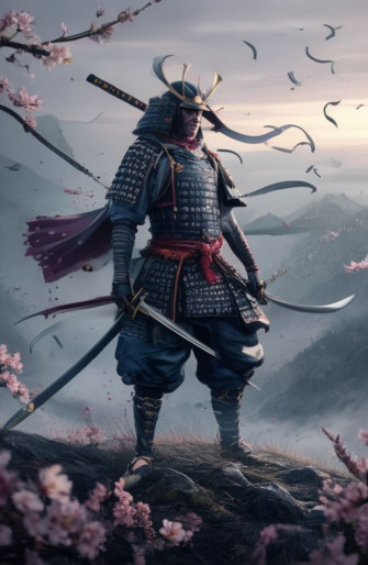 Samurai Art Wallpaper