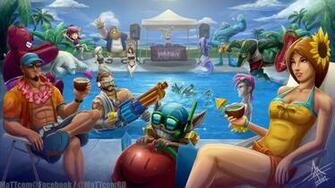 Video Games League Of Legends Graves Ezreal Vayne Kog Maw Ashe The