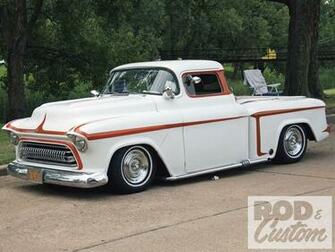 Chevy Hot Rod Cars Wallpaper Car Show Pickup