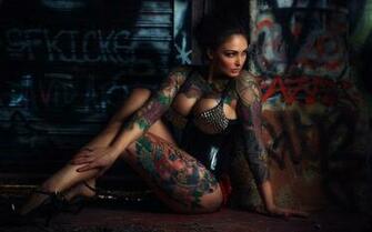 Hot Tattoo Girl Wallpaper File Army