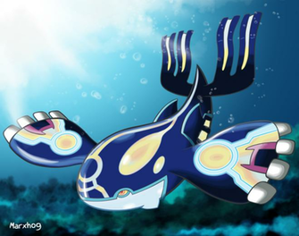Primal Kyogre By Marxhog