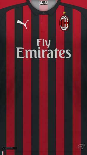 The New Acmilan Pumafootball Kit Wallpaper From Amazing