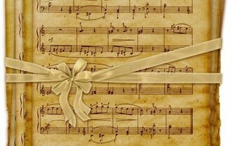 Widescreen Wallpaper Sheet Music Strip Beautiful HD