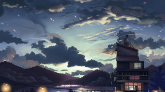 Evening Rooftop Ps4wallpaper