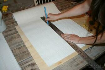 Using Your X Acto Knife Cut According To Drawn Lines If You