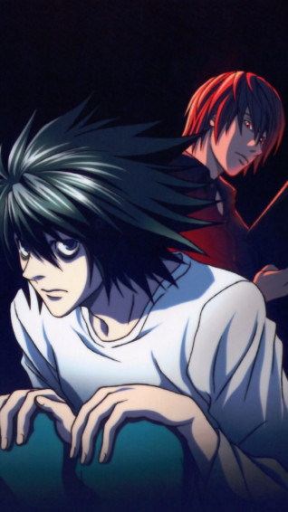 L Death Note iPhone Wallpaper